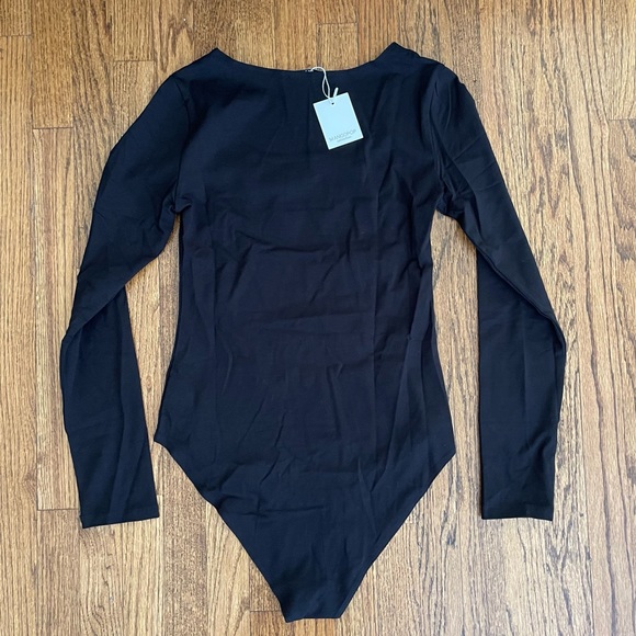 Long Sleeve Scoop Neck Tunic Tee - Picture 5 of 14